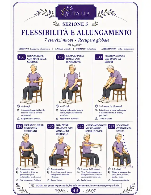Esercizi di allungamento
